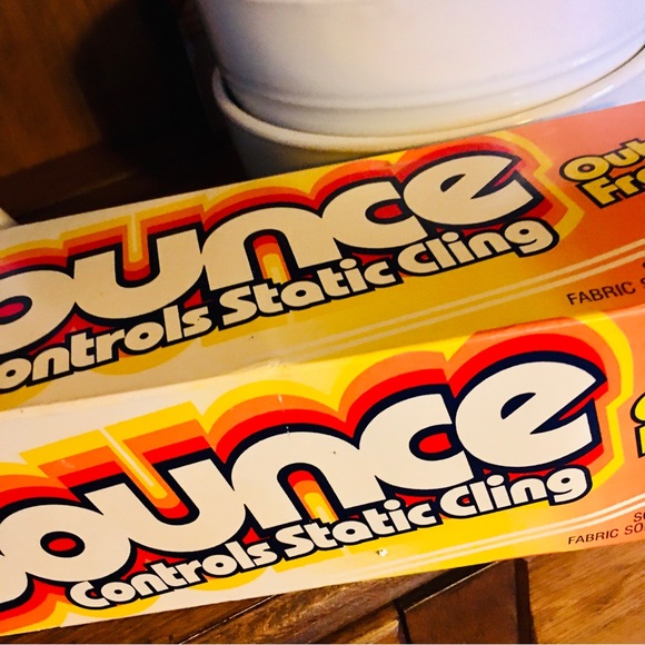 Vintage Bounce fabric softener new box 60 sheets Outdoor Fresh 1987 laundry - Picture 6 of 12